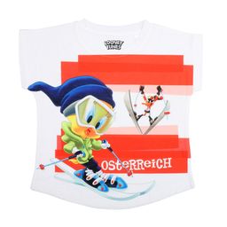 Looney Tunes Girls White & Red Printed Top-picture-8