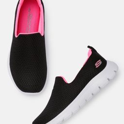 Skechers Women Summits Textured Slip-On Sneakers-17