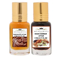 Menjewell Set of Chocolate & Shahi Darbar Attars-55