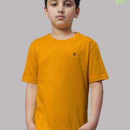 Friskers Boys Gold-Toned 2 Pockets T-shirt-image-64