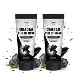 TNW the natural wash Set of 2 Charcoal Peel Off Mask - 100 g each-4