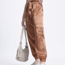 glitchez Women Sheen Queen Regular Fit Joggers-image-93