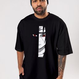 FLYIND VOGUE OUTFIT Men Naruto Bio Finish Graphic Printed Cotton Oversized T-shirt-image-83