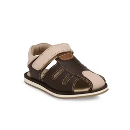 TUSKEY Boys Coffee Brown Sandals-picture-40