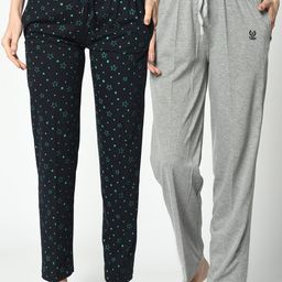 VIMAL JONNEY Women Pack Of 2 Lounge Pants-image-100