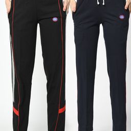 VIMAL JONNEY Women Pack Of 2 Solid Lounge Pants-image-97