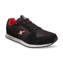 Sparx Men Black Mesh Running Non-Marking Shoes-15