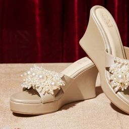 CAI Women The Euphoria Embellished Wedge Heel Sandals-image-72