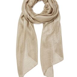 Forever New Women Champagne Solid Scarf-92