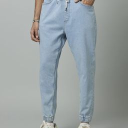 Celio Men Heavy Fade Stretchable Cotton Jogger-image-91