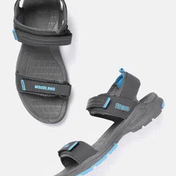 Woodland Men Brand Logo Printed Detail Sports Sandals-image-100