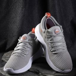 ASIAN Men Grey Mesh Running Shoes-picture-11