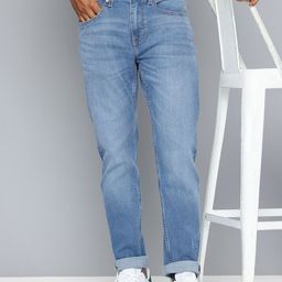 Flying Machine Men Slash Slim Tapered Fit Heavy Fade Stretchable Jeans-image-66