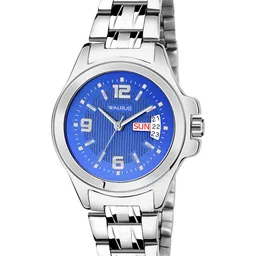 Walrus Women Blue Dial & Silver Toned Bracelet Style Analogue Watch WWTW-INC-II-030707-image-52