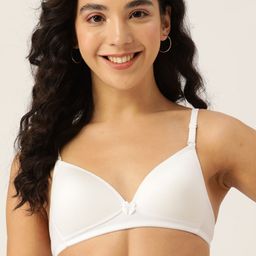 DressBerry White Bra Lightly Padded-26