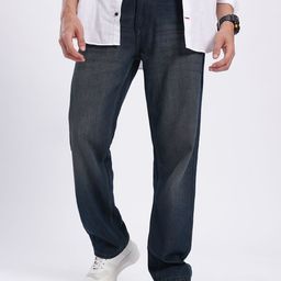 glitchez Men Grid Mode Straight Fit Jeans-image-65