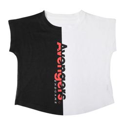 Marvel by Wear Your Mind Girls White Printed Top-image-12