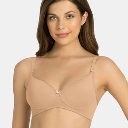 Amante Solid Padded Wirefree Smooth Comfort T-shirt Bra - BRA78201-16