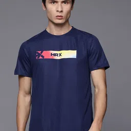HRX by Hrithik Roshan Printed Rapid-Dry Running T-shirt-image-31
