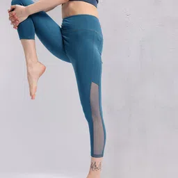 HRX by Hrithik Roshan Women Rapid-Dry Mesh Yoga Tights-image-13