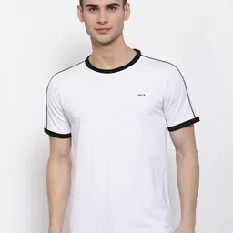 513 Men White Round Neck T-Shirt-picture-28