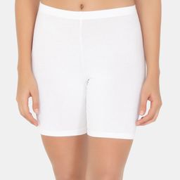 Amante Women White Solid Longline Briefs LIN76901-picture-3
