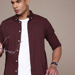 Nautica Classic Fit Button-Down Collar Casual Shirt-image-90