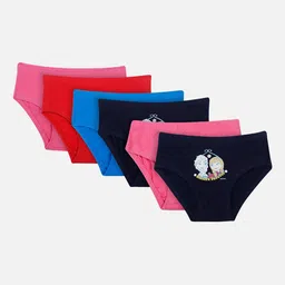 Bodycare Girls Pack Of 6 Assorted Frozen Hipster Briefs KIA7211-PK003_P6-image-41
