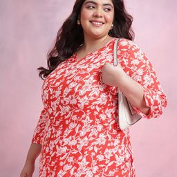 Dressberry Curve Plus Size Printed Co-Ords-image-78