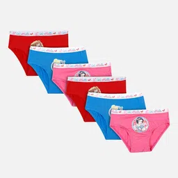 Bodycare Girls Pack Of 6 DISNEY-PRINCESS Assorted Hipster Briefs KIA7225-PK001_P6-image-20