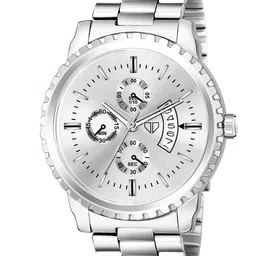 Walrus Men Silver-Toned Analogue Watch-image-37