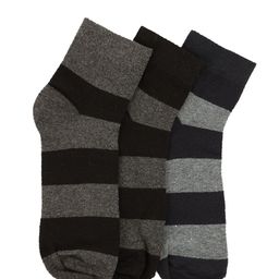 Alvaro Castagnino Men Pack of 3 Assorted Ankle-Length Socks-34