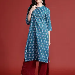 Anouk Ethnic Motifs Printed Kurta-image-33