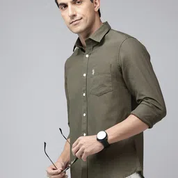 U.S. Polo Assn. Tailored Fit Pure Cotton Casual Shirt-picture-39