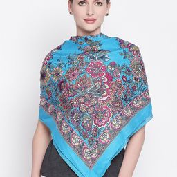 Style Quotient Blue Printed Scarves-image-34