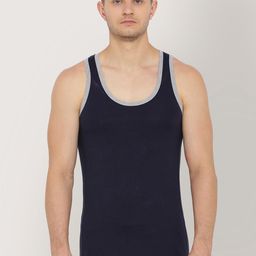 Van Heusen Athleisure Men Solid Quick Dry Ultra Soft Gym Vest 60071-58
