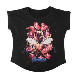Marvel by Wear Your Mind Girls Black Printed Top-picture-44