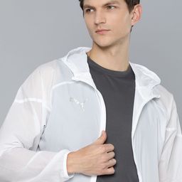 Puma teamCUP Lightweight Windbreaker RainCell Hooded Sporty Jacket-picture-32