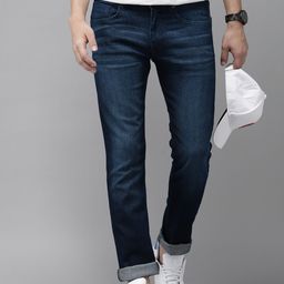 BEAT LONDON by PEPE JEANS Men Blue Vapour Slim Fit Light Fade Stretchable Jeans-image-46