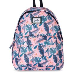 Genie Unisex Tropical Print Medium Casual Backpack -16L-image-63