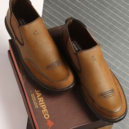 Buckaroo Men Tan Brown Solid Vegan Leather Sneakers-32