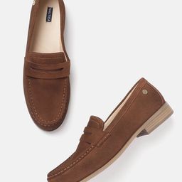 Nautica Women Suede Penny Loafers-49