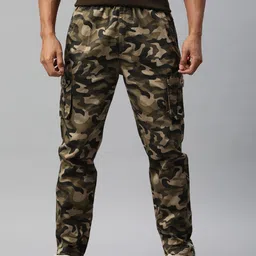 ADBUCKS Men Camouflage Printed Joggers-picture-26