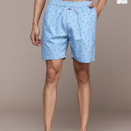 The Roadster Lifestyle Co. Pack Of 2 Printed Pure Cotton Boxers-image-92