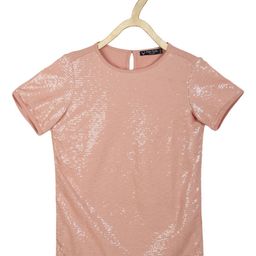 Allen Solly Junior Pink Embellished Regular Top-picture-21