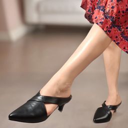 Carlton London Women Kitten Mules-picture-33