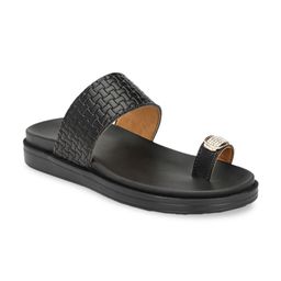 Eego Italy Men Black Comfort Sandals-image-82