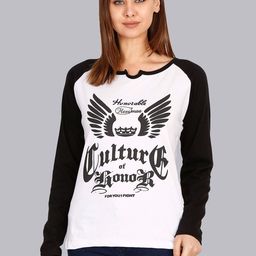 Fleximaa Women White & Black Printed T-shirt-picture-11