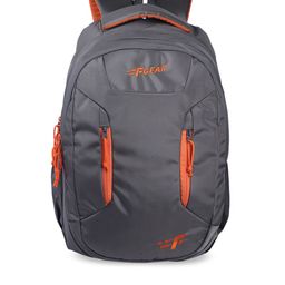 F Gear Unisex Grey & Orange Solid 37L Laptop Backpack-43