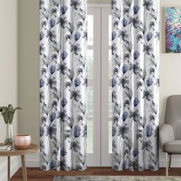 Home Sizzler Grey & White Set of 2 Long Door Curtains-image-88